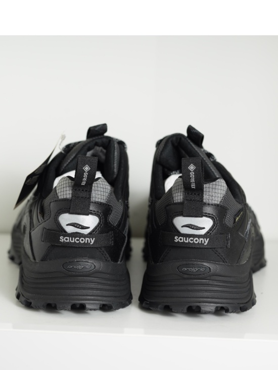 Saucony Originals Grid Aura X GTX Gore-Tex Black Men Shoes Rare S70925-1 US 10.5 main image 4